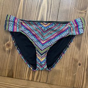 Lucky Tribal Print Bikini Bottoms